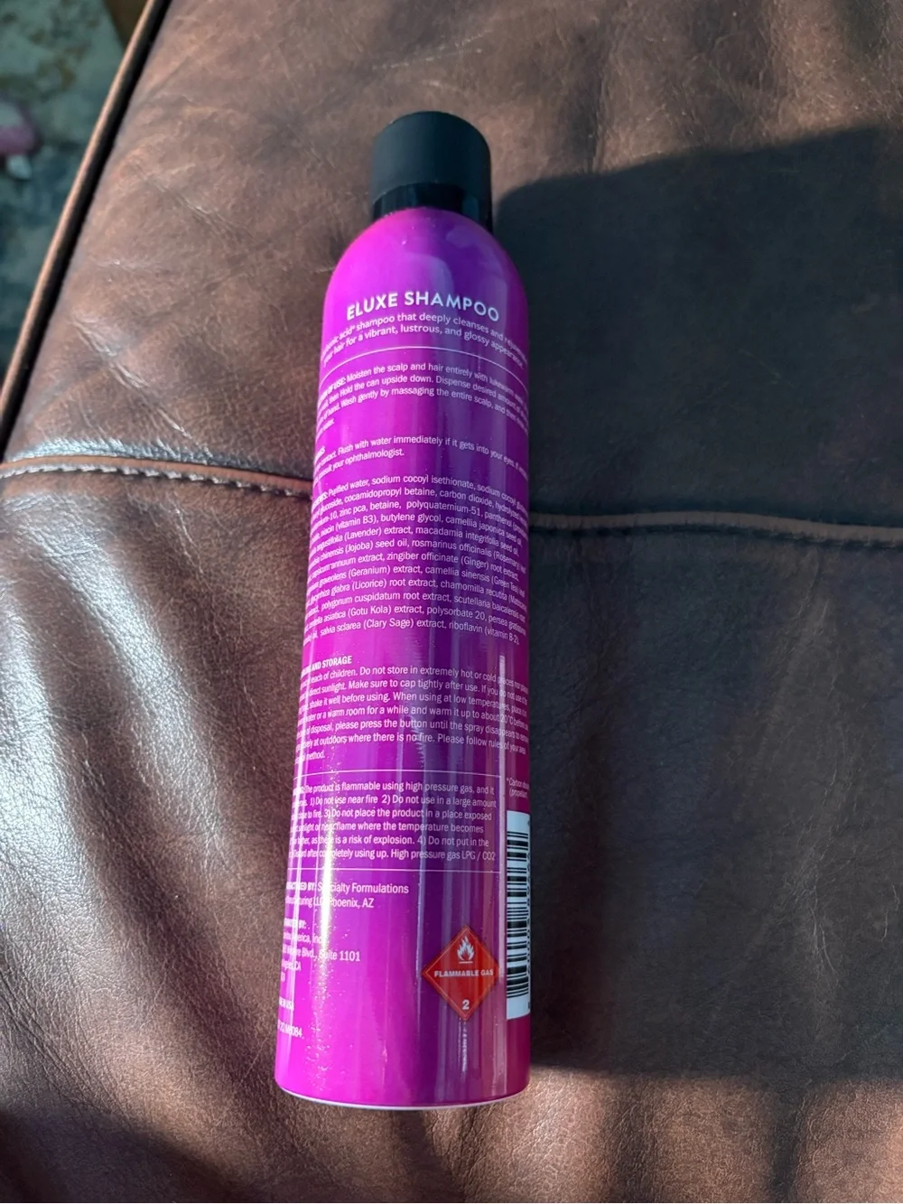 Luxe Sparkling Shampoo - Pink Purple Bottle